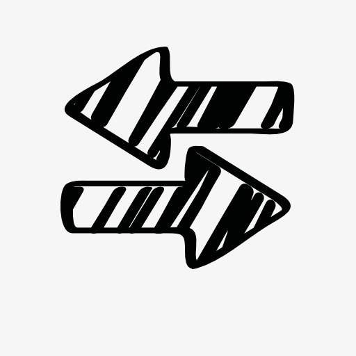 指向箭头符号图标装饰元素