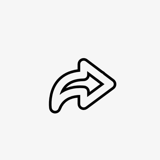 简约箭头标志图标ui图形元素设计