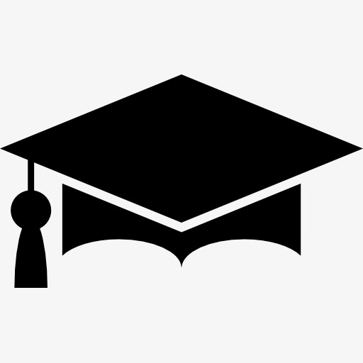 毕业帽标志图标png素材-90设计