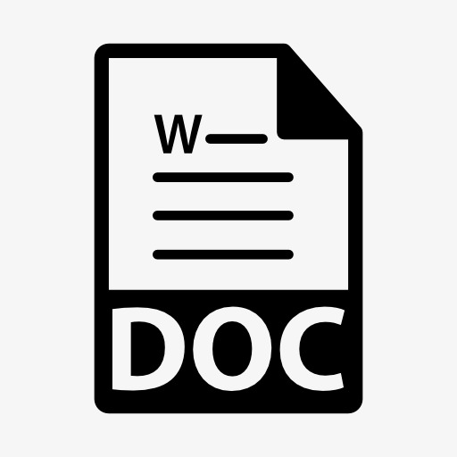 doc文件图标png素材-90设计