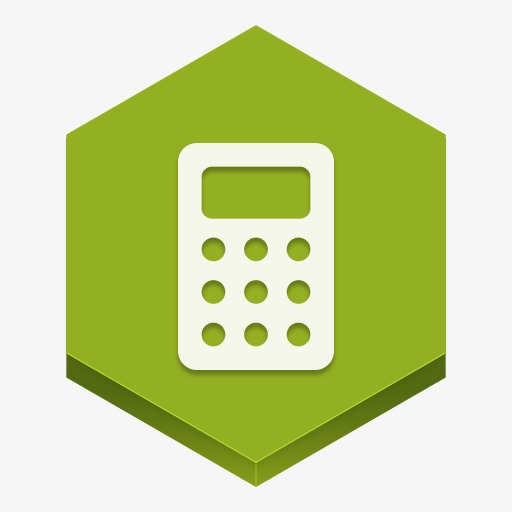 电子计算器标志图标