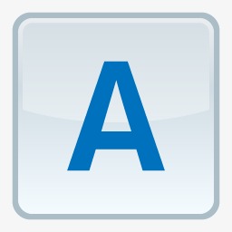 大写字母a图标