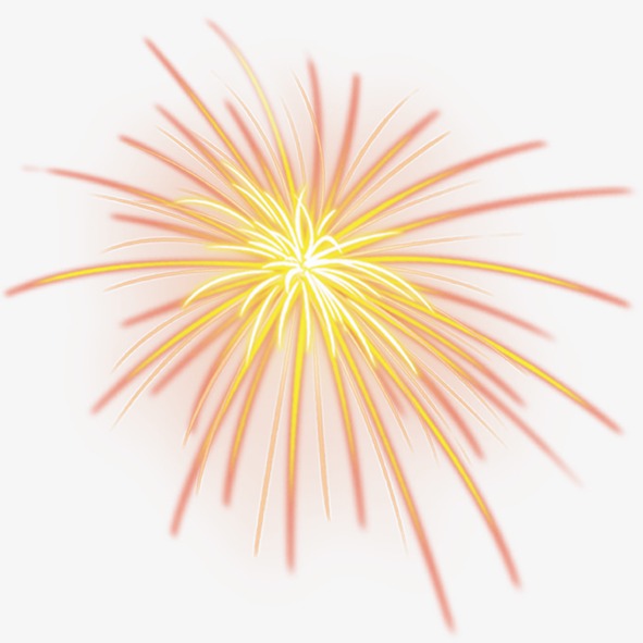 烟花的一瞬间png素材-90设计