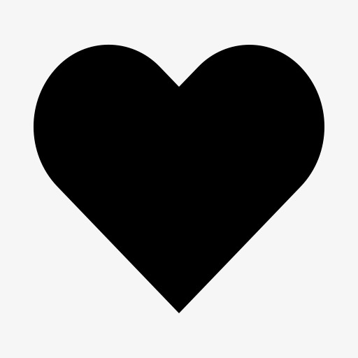 简约心形素材手绘可爱卡通小爱心设计元素