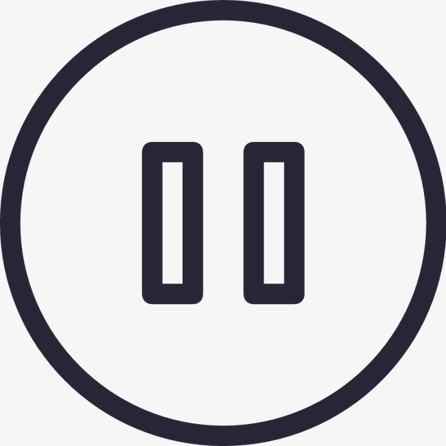 暂停图标_暂停png素材-90设计