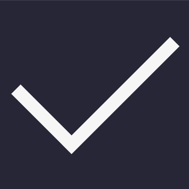 对勾图标小元素绿色正确勾装饰图标