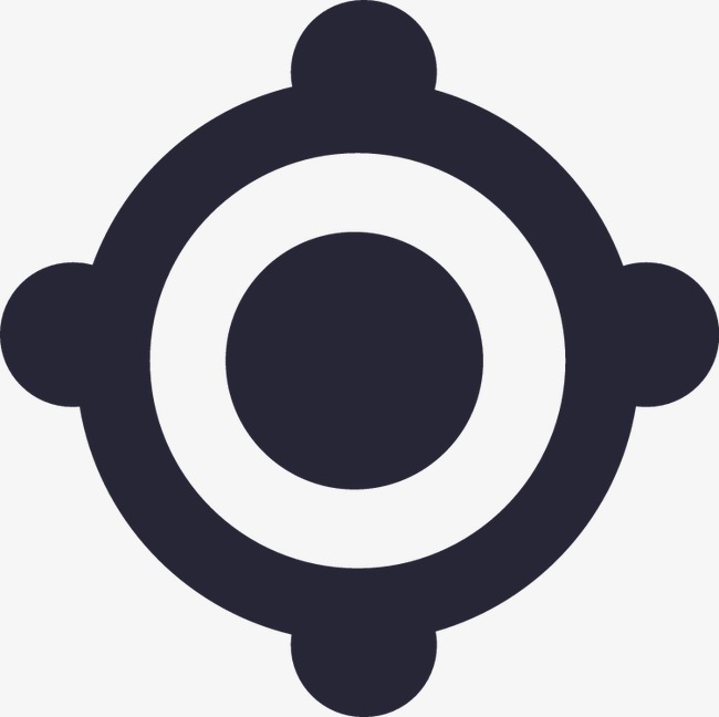 简约手机定位图标ui图形元素设计