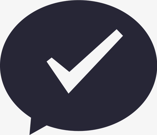 app操作成功提示矢量图标