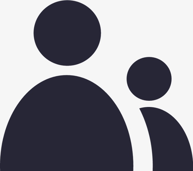 吃瓜群众看热闹人群字体设计卡通