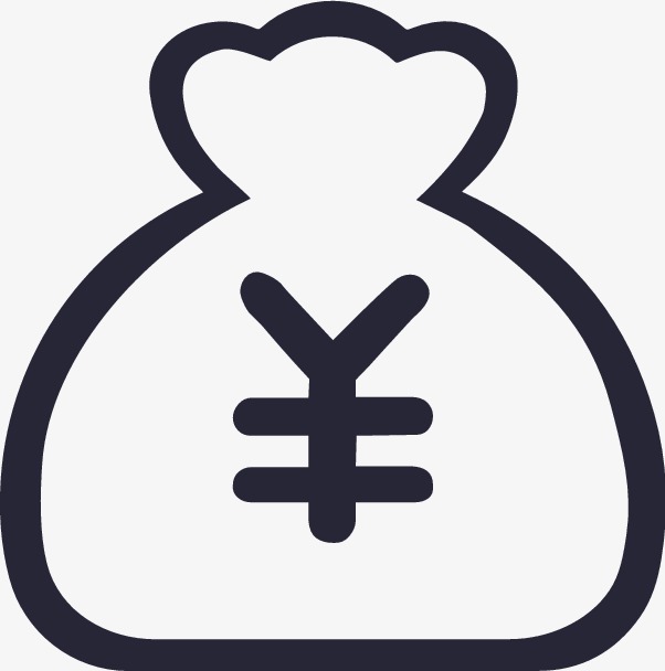 创意办公线性商务ui图形元素设计钱包