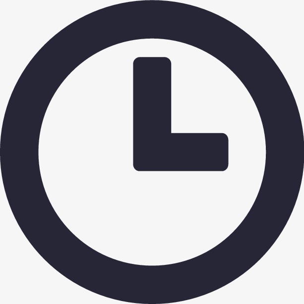 简约24h时间图标ui图形元素设计