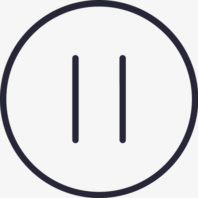 暂停图标_暂停png素材-90设计