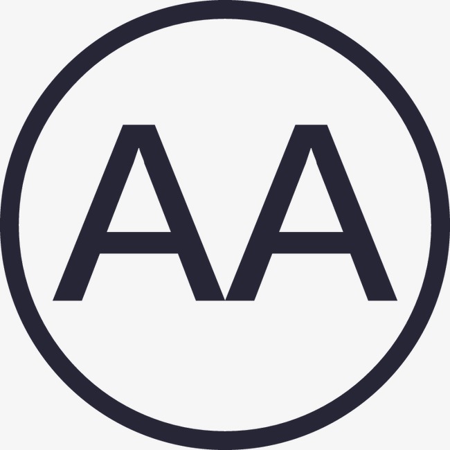 字母aa毛笔质感png书法精致立体艺术字