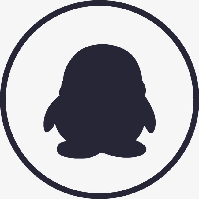 卡通拟人彩色字母qq