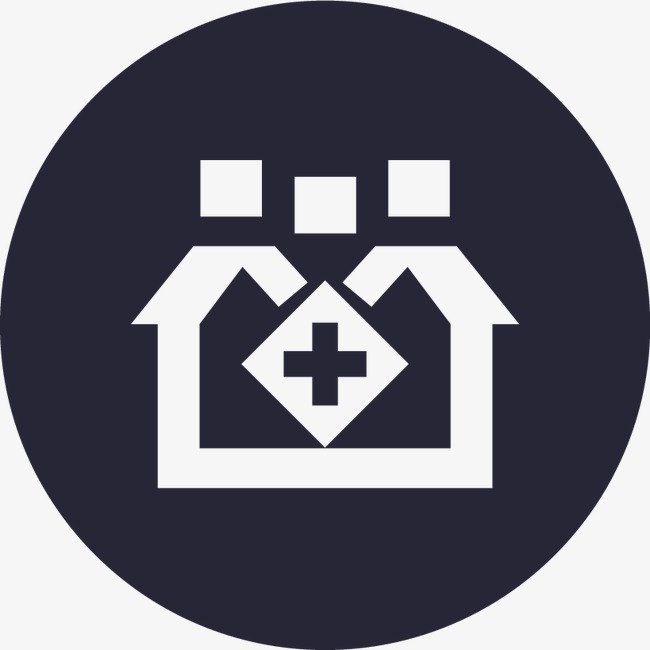 矢量图医院科室图标