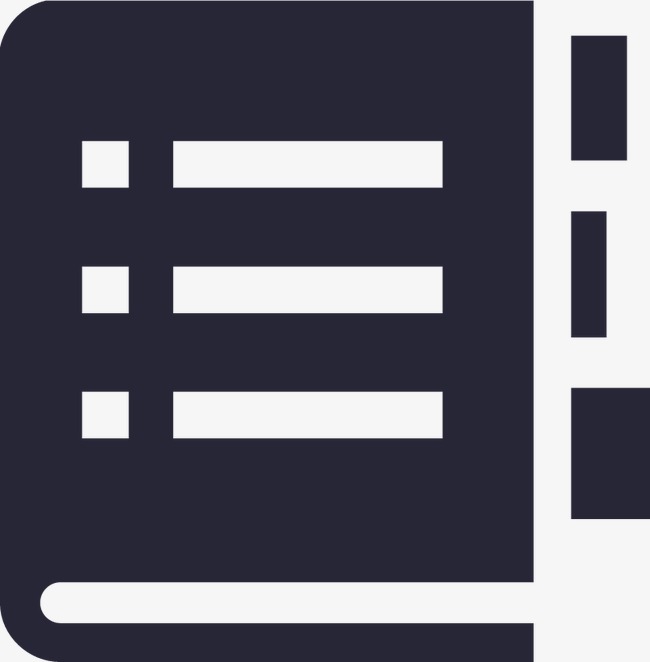 卡通扁平化ui翻阅字典翻开书本知识书籍图标矢量图