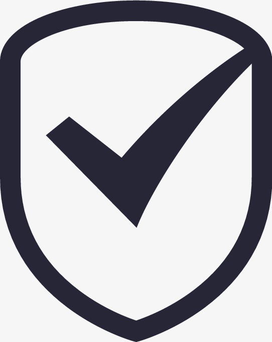 蓝色安全盾牌警察保护守护正义图标