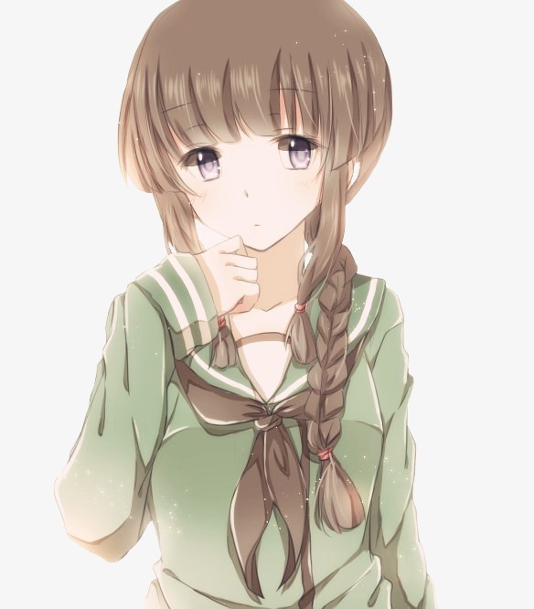 女生卡通 女生 png素材 90设计