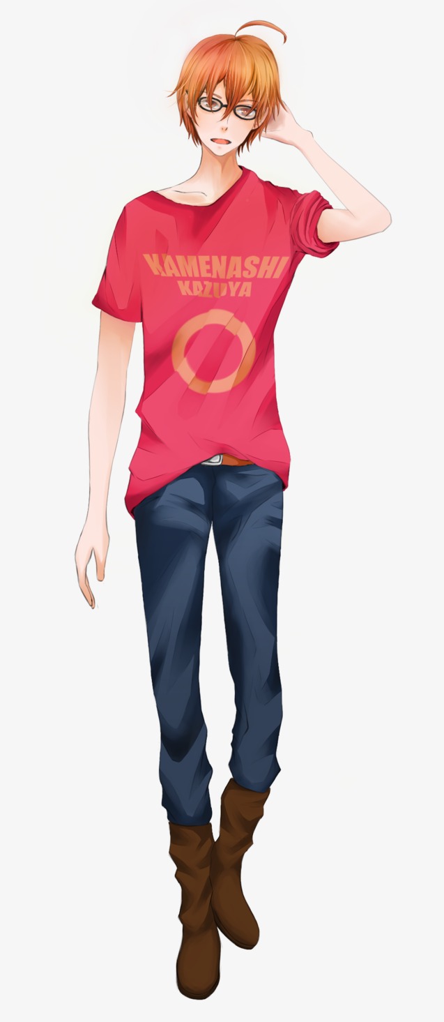 红衣少年png素材-90设计