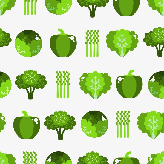 可爱清新卡通手绘各种蔬菜png