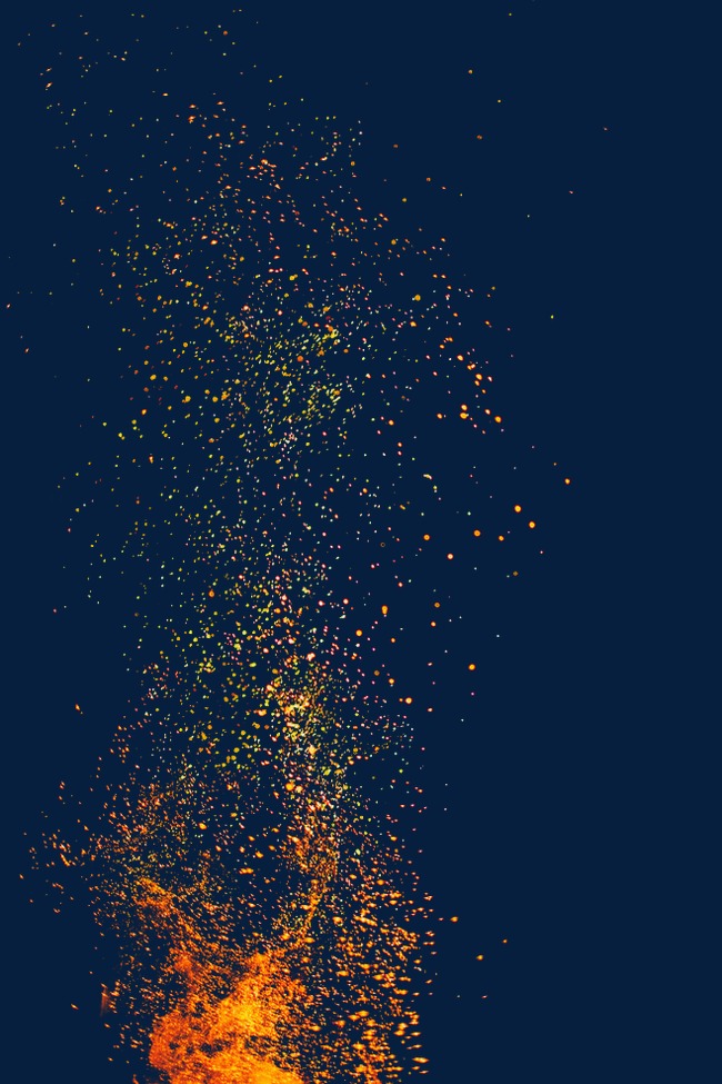 金色粉末金粉炫光粒子免扣效果元素【免抠元素png】-90设计网