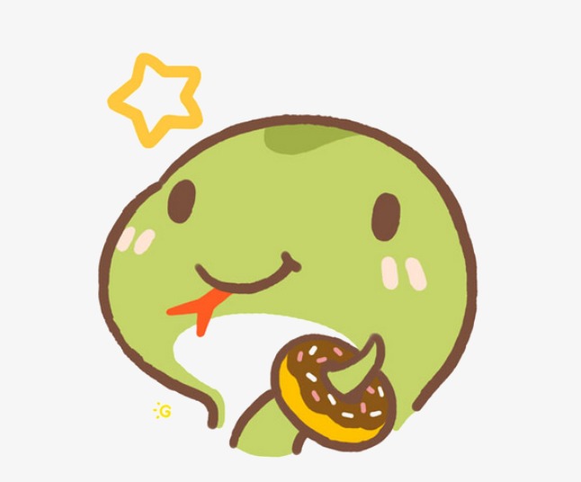 手绘小蛇