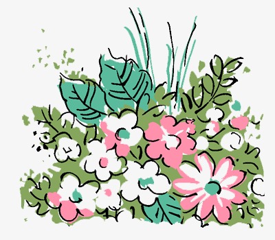 手绘花