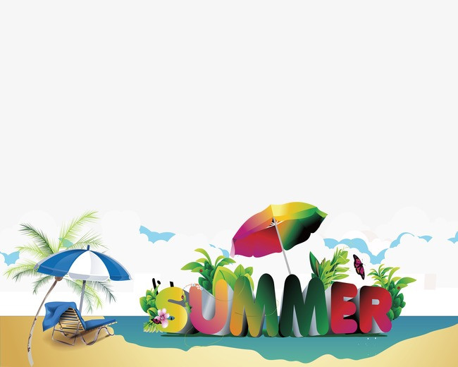 夏日元素_夏日元素png素材-90设计