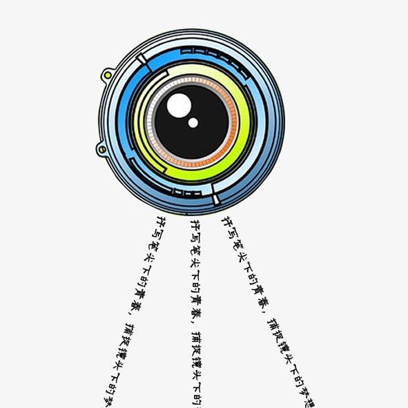 广角单反照相机镜头拍摄物品