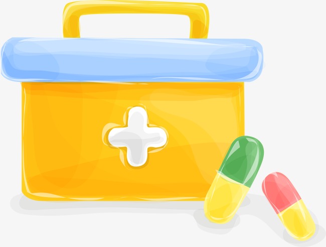 手绘医药箱