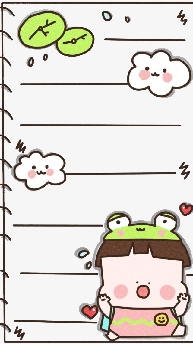 可爱线圈笔记本