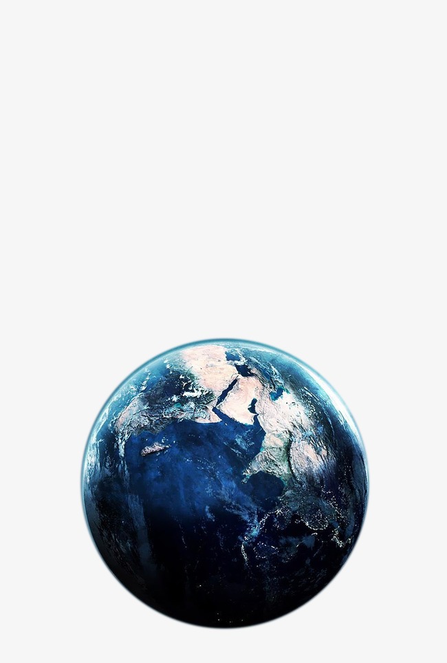 科技地球_地球png素材-90设计