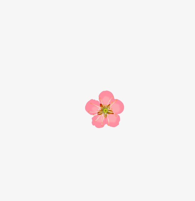 手绘桃花_桃花png素材-90设计
