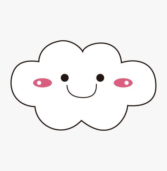 卡通白云_白云png素材-90设计