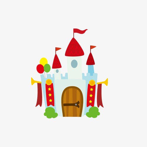 城堡卡通_城堡png素材-90设计