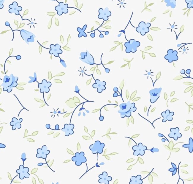 碎花底纹png素材-90设计