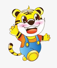 卡通老虎图案