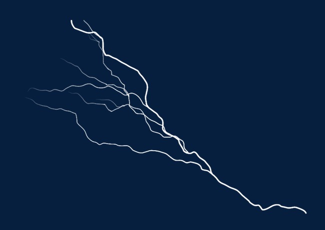 闪电psd_闪电png素材-90设计