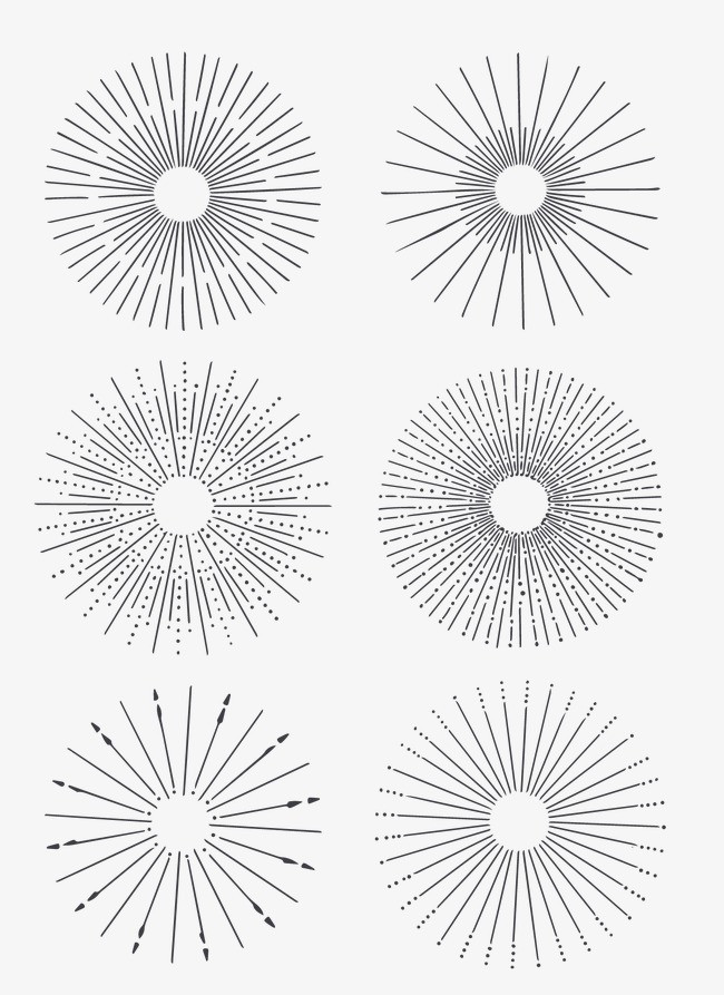 国风线圈地标建筑透明矢量素材
