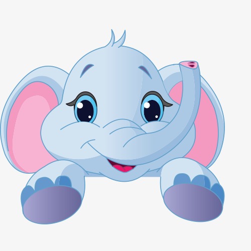 大象卡通_大象png素材-90设计