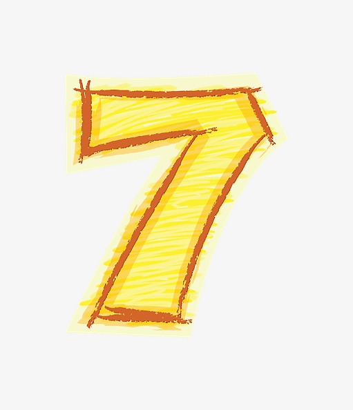 千库网 艺术字 橙色手绘字母数字7 浏览: 1965 下载: 997
