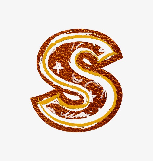 皮革字母s