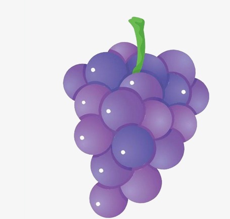 紫砂壶海报_紫葡萄png素材-90设计