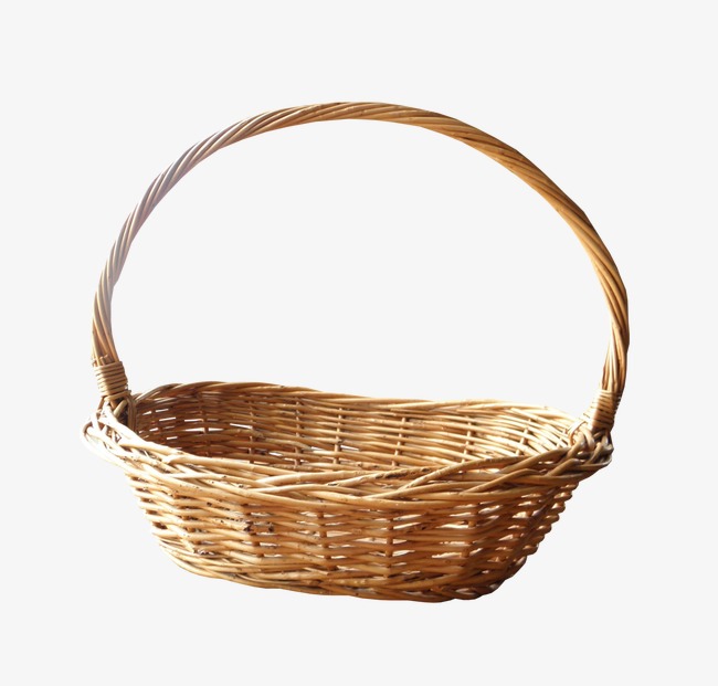竹篮png素材-90设计