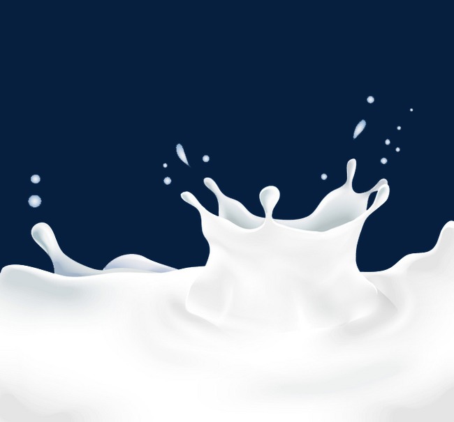 早餐牛奶倒牛奶牛奶杯元素免扣png