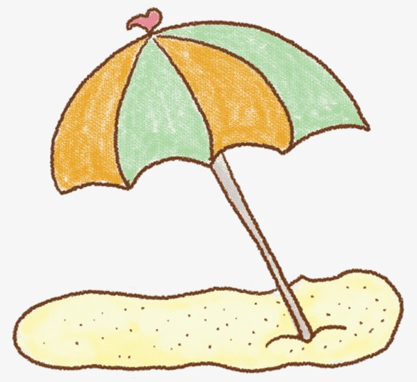 遮阳伞大雨伞夏天沙滩休闲度假游泳