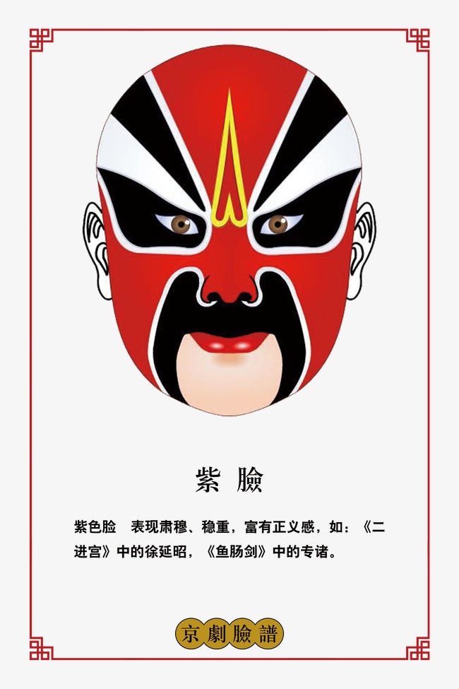 京剧脸谱