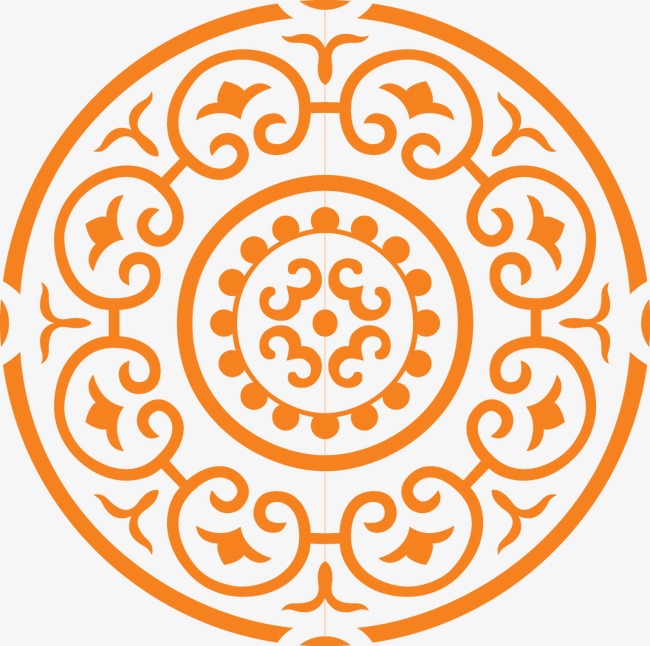 中国风国潮海浪纹图案边框装饰元素