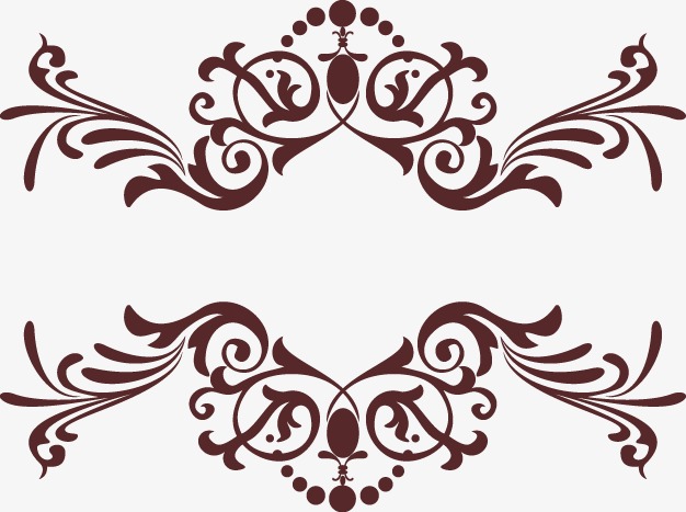 欧式花纹装饰
