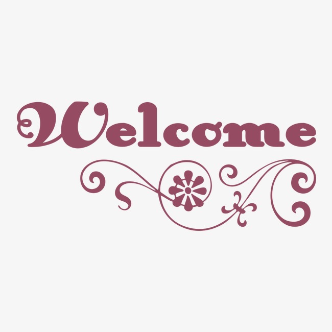 welcome欢迎艺术字纹理 欢迎你来